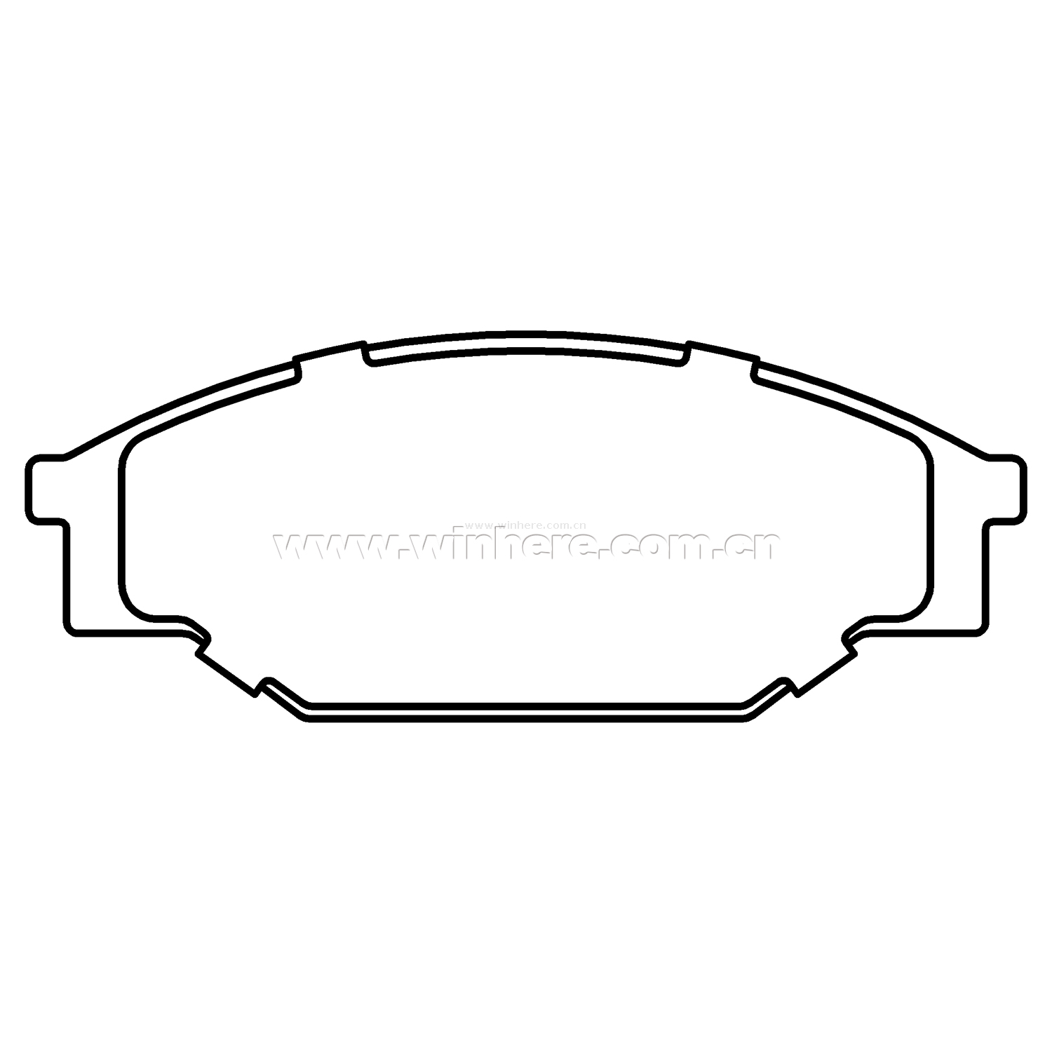Pastilla de freno ECE R90 Cerámica semimetálica de alta calidad de acero bajo