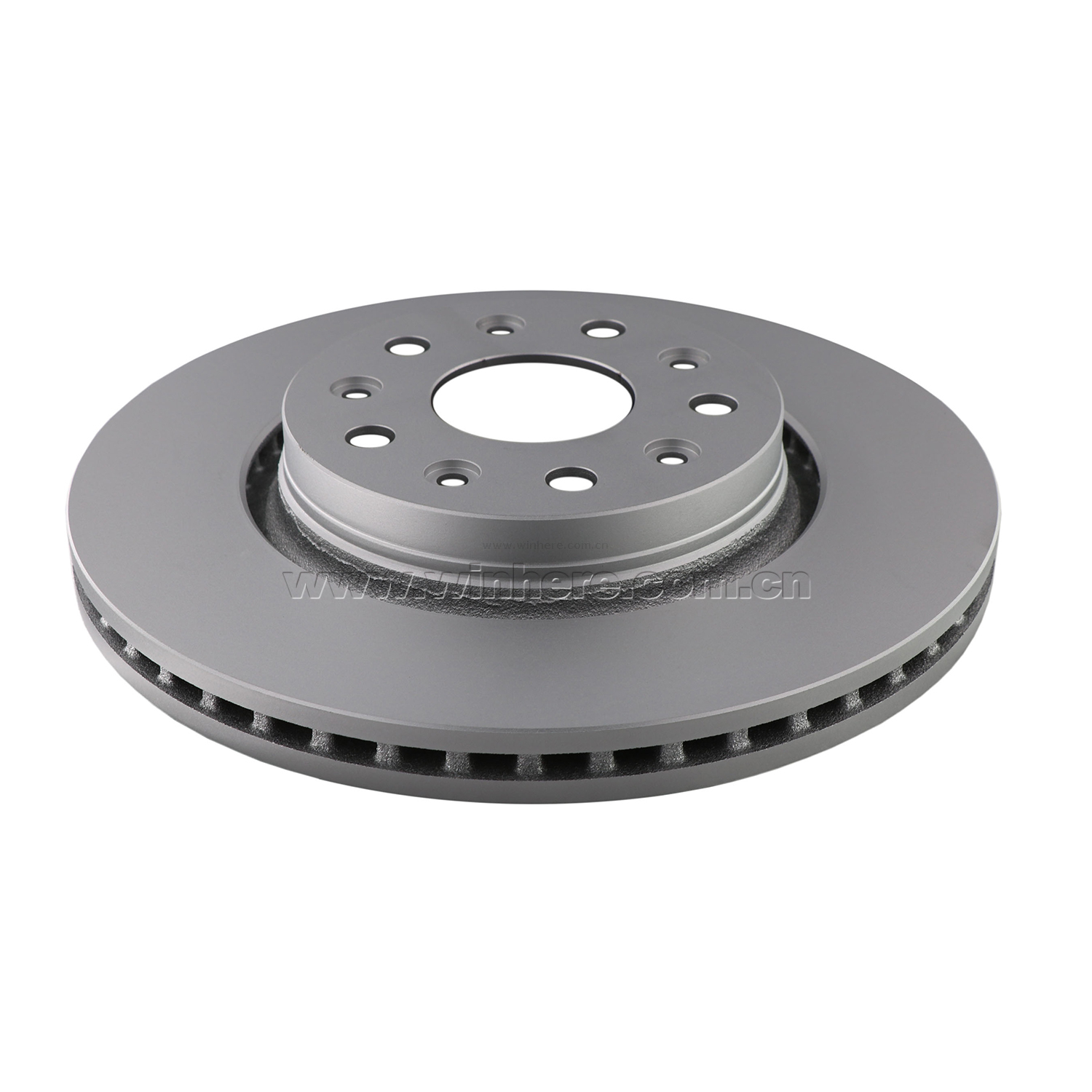 Disco de freno ventilado delantero del coche de pasajeros para OE # 68250087AA / 68250085AA